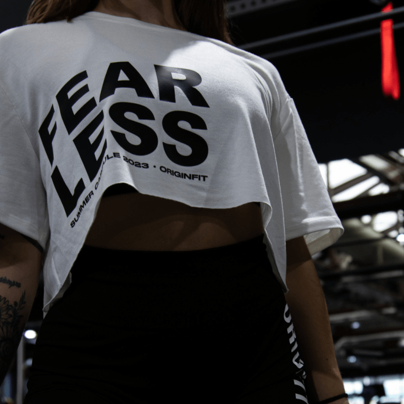 CROP TOP BLANCO - FEARLESS - Imagen 6